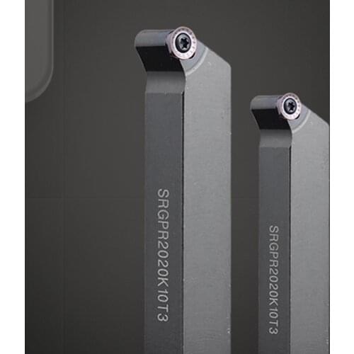 GULING CNC turning tool 45 degree cylindrical tool bar SRGPR1616H08T2 2020K10T3 2525M10 12 turning round profiling lathe tools