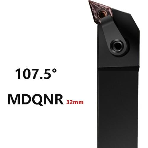 BEYOND MDQNR MDQNL 3232 Carbide Inserts Shank MDQNR3232P15 MDQNL3232P15 Lathe Cutter Arbor Turning Tool Holder 1pcs