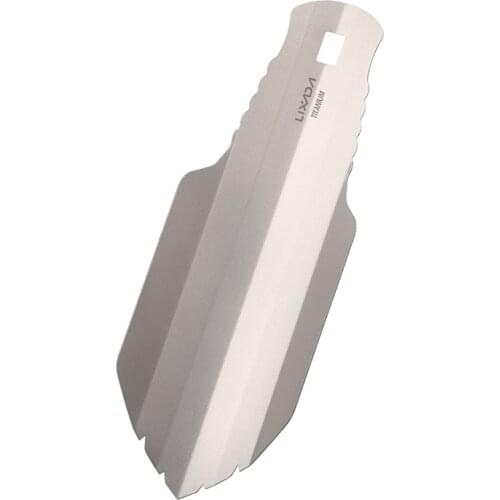 Lixada Titanium Garden Hand Shovel Outdoor Camping Hiking Backpacking Trowel