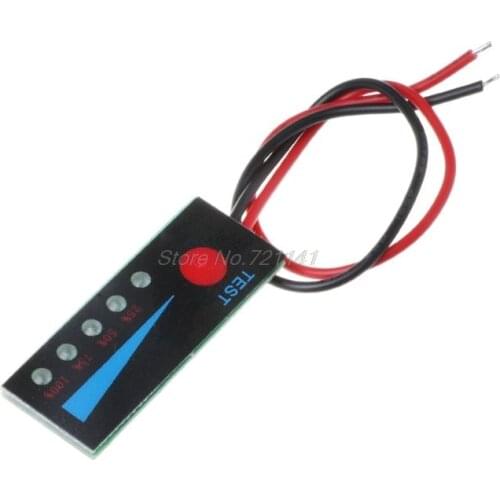3.7V Lithium Battery Power Level Indicator Module For Led Voltage Display Meter Dropship