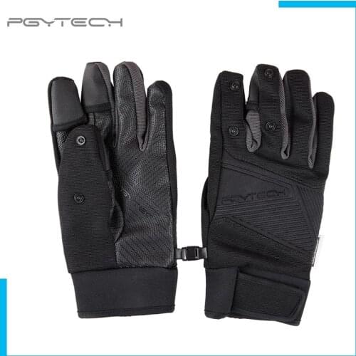 PGYTECH Photography Gloves Windproof Outdoor Mountaineering Ski Riding Flip Waterproof Touch Screen Multifunction Flying Gloves
