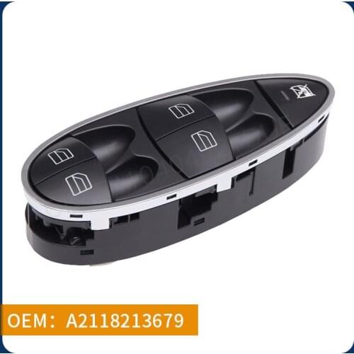 It is suitable for Mercedes-Benz E-Class W211 (03-08) C219 (04-10) Model Left Front Lifter Switch A2118213679