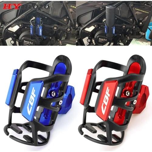 Beverage Water Bottle Stand For Honda CBF 125 150 250 500 600 600S 1000 CBF1000 CBF500 CBF600 CBF250 Motorcycle Drink Cup Holder