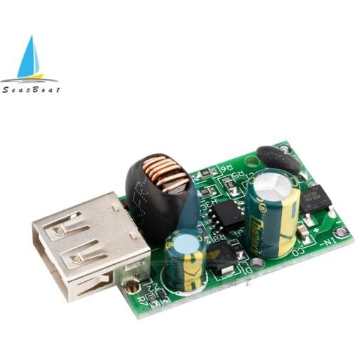 DC 12V 24V 48V 72V to DC 5V 2A Buck Converter Stabilizer USB DC-DC Step Down Power Supply Module For Car Phone Charging