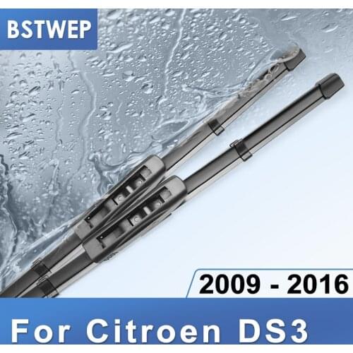 BSTWEP Wiper Blades for Citroen DS3 Fit Bayonet Arms 2009 2010 2011 2012 2013 2014 2015 2016