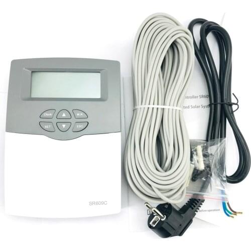 Shuangri SR609C Solar Water Heater Controller 1500W for Compact Thermal Heater System with 20 Meters Cable iSentrol Technology