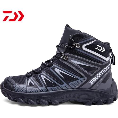 Hiking Sports Fishing Shoes New Large Size 48 Outdoor 2021 Autumn and Winter Athletic Shoe Type Shoe Width Closure Type Feature