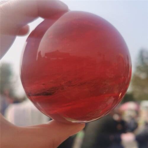 30-40mm High quality melting quartz crystal stones and crystals ball beautiful yellow red blue quartz healing crystals