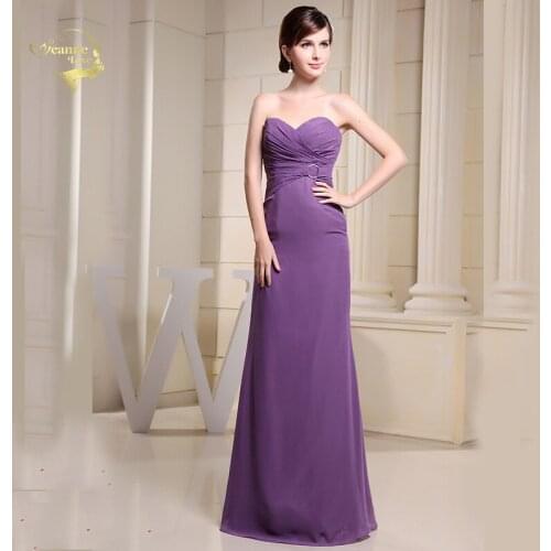Purple Strapless Sheath Sexy Simple Long Formal Evening Dresses Graduation Dresses Women Long Prom dress party galajurk 2019 New