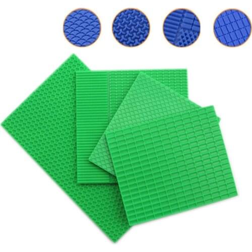 1Set Pottery Clay Toy Tools Accessories DIY Handmade Craft Clay Embossed Board Sculpture Model Supplies