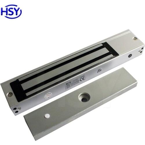 HSY Signal output and Time Delay 280kg 600lbs Electric Access Control Magnetic Lock Electromagnetic Single Electronic Locks