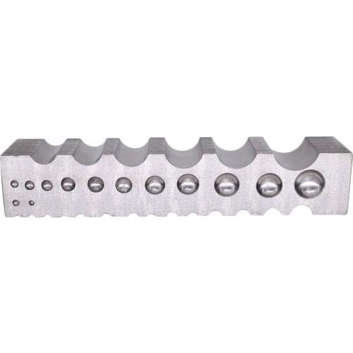 Dapping Blocks Large Steel Channel Silversmith Doming Tool Jewelry Making Tools