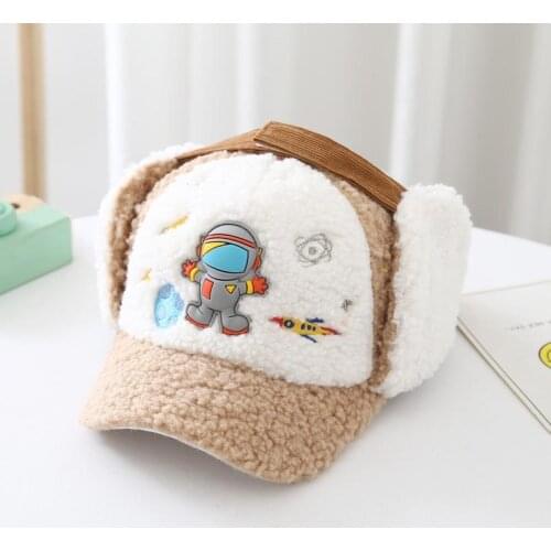 LDSLYJR Winter 2021 Cartoon Casquette Baseball Cap Adjustable Snapback Hats for Children boy and girl 14