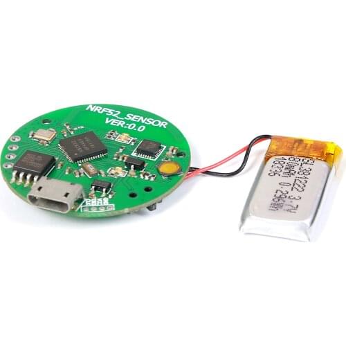 Nrf52832 52810 Bracelet Development Board Bluetooth 4.0 4.1ble Nine Axis Motion Sensor Customization