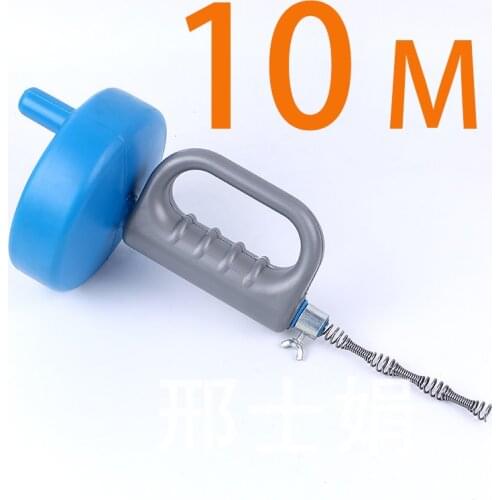 Metal Kitchen Toilet Sewer Pipe Dredger Cleaner Plumbing Snake Drain Auger Hair Clog Remover Dredge Bathtub Pipe Cleaner