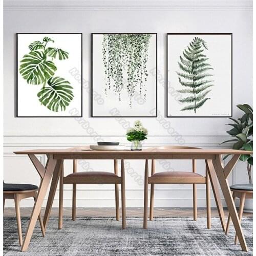 Minimalist Various Ferns Botanical Plants Nordic Style Canvas Painting Posters and Prints for Living Room Bedroom Wall Decoratio