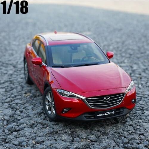 1:18 MAZDA CX-4 SUV Alloy Car Model Metal Die cast Car For Baby Birthday Gifts Toys Collection Original Box