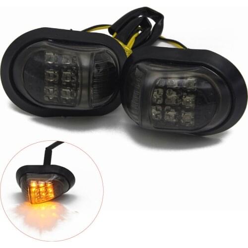 Motorcycle Parts LED Turn Signal Lamp Flasher Indicators Blinker LED Indicator Light Universal Accessories