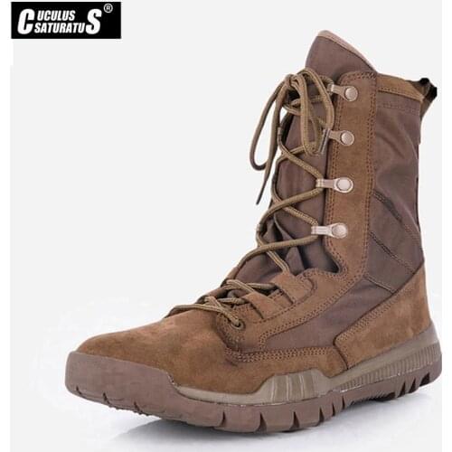 Cuculus 2020 High Quality Man Desert boots Brand Flat Heel Man Shoes Autumn Winter Ankle Boots Casual British Style ZD144L