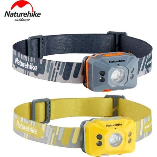 Naturehike Outdoor Head Light LED Camping Headlamp Intelligent Charge Induction Head Light Fishing Camping Hiking Portable Light