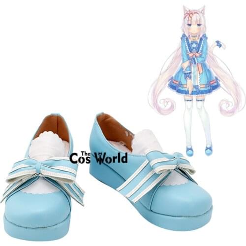 NEKOPARA Nekomimi Paradise Vanilla Anime Games Customize Cosplay Shoes