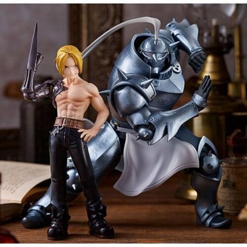 Original GSC Pop Up Parade Fullmetal Alchemist Edward Elric Alphonse Elric pvc figure toy model