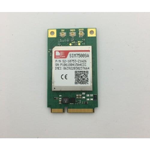 Package original SIMCOM SIM7500SA Minipcie SIM7500 series LTE Cat-1 Module 4G LTE-FDD B1/B3/B5/B7/B8/B28 in the stock
