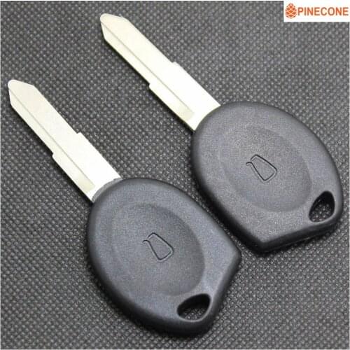 PINECONE for WulingZhiguang Car Key Case Uncut Brass Blade Replace Emergency Key Shell Casing Fob