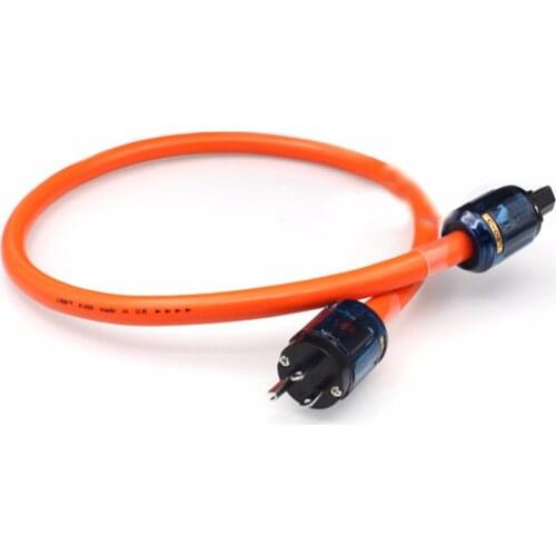 HIFI K800 7N OCC EU Schuko US AC Mains Power Cord P-037E/P-037 Audio AMP CD DVD VCD Player Power Cable