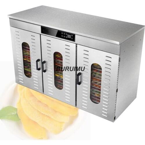Food Dryer Fruit Dehydrator Household Stainless Steel Dried Fruit Machine