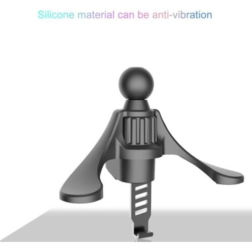 Car Holder Clip Round Air Vent Universal 13mm/15mm/17mm Ball Head 360 Gravity Windshied Stand Bracket Car Phone Holder Support