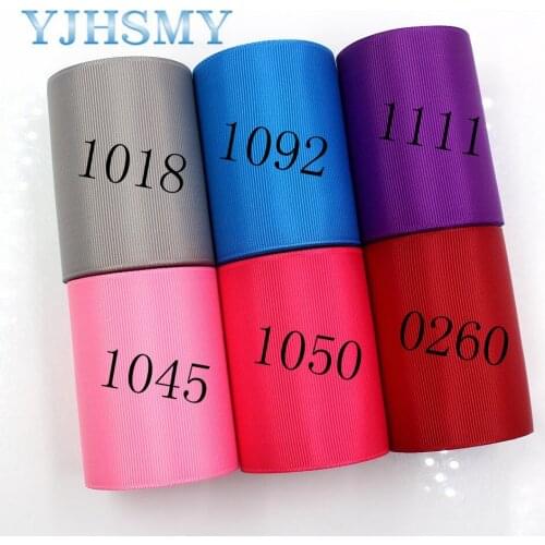 YJHSMY,J-181008-L75mm,75mm 5 yards Solid Color Ribbons Thermal transfer Printed grosgrain,clothing Accessories DIY handmade