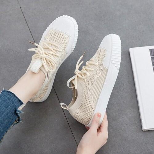 Womens flat casual shoes breathable low to help womens shoes white womens 2019 womens tennis