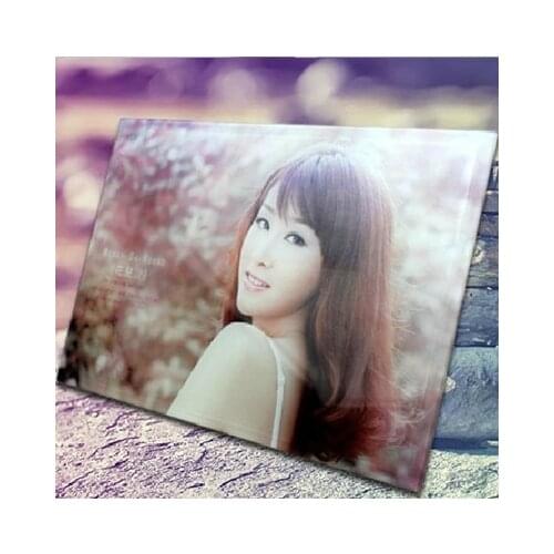 10-inch ice Oscar crystal glass photo frame / creativity in children swing sets production custom personalized painting studio