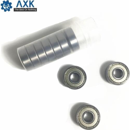 10Pcs Double Shielded Miniature High-carbon Steel 608ZZ MR105ZZ 623ZZ 624ZZ 625ZZ 685ZZ F623ZZ 604ZZ Deep Groove Ball Bearing