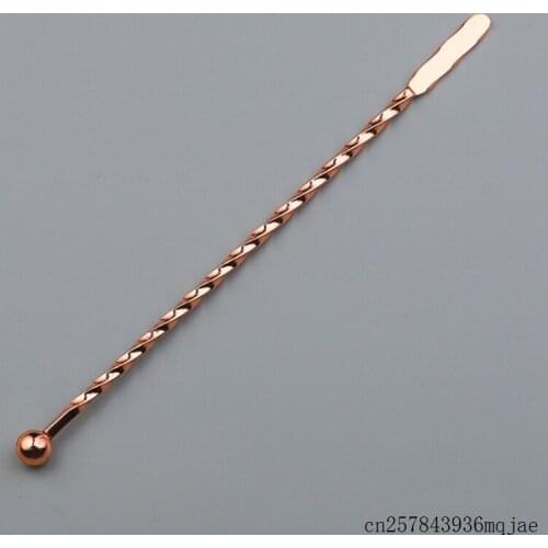 100pcs Threaded Swizzle Stick Bar Tool Coffee Cocktail Stirring Rod Stainless Steel