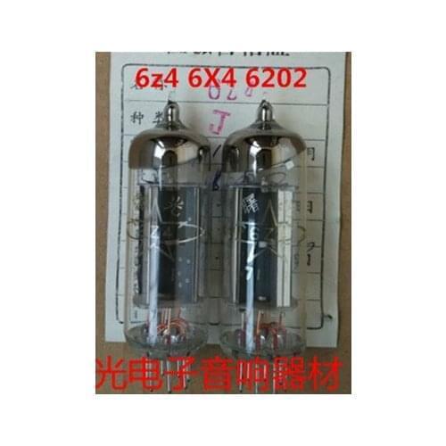 2PCS 6Z4 electron tube J class for Beijing 6z4 6X4 6202 rectifier tube