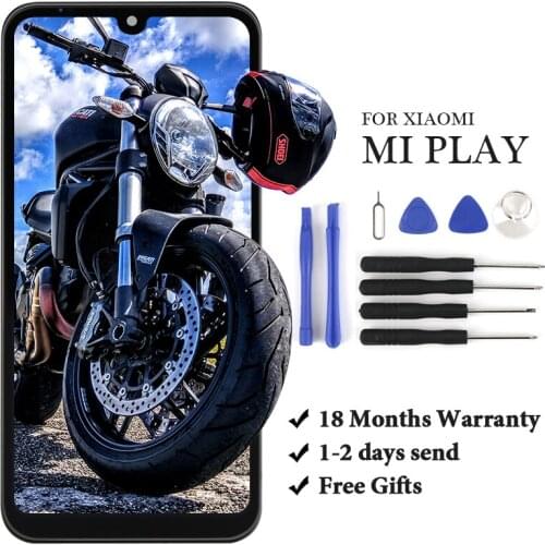 5.84" For Xiaomi MI Play LCD Display Touch Screen Digitizer Assembly For Mi Play LCD With Frame Replacement Parts