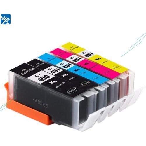 5 x PGI450 PGI-450 For CANON PIXMA MG5440 MG5540 MG6440 IP7240 MX924 IX6540 IX6840 compatible ink cartridge PGI 450 CLI 451