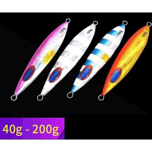 BATTLEBASS Slow Type Asymmetric Jigging 40g 60g 80g 100g 150g 200g Slow Jerking Metal Jig Saltwater Jigs Fishing Lures