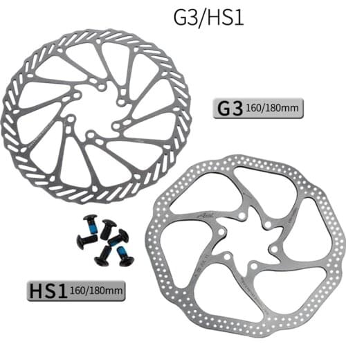 1 Pcs Mountain Bike Disc Brake Rotor 6-Bolt 160/180mm Iamok Bicycle Parts