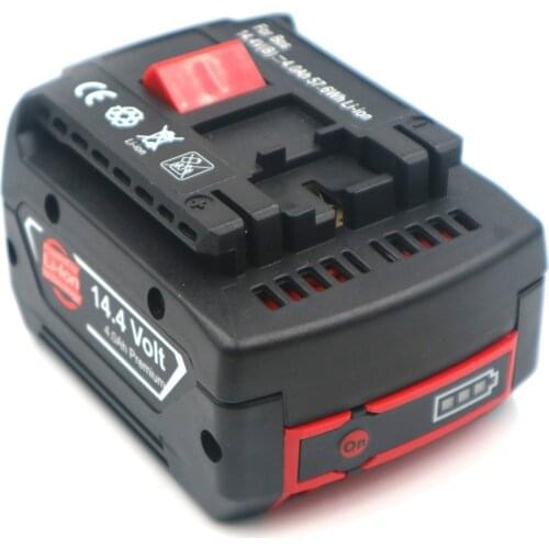 For Bosch 14.4VB 4.0Ah-12.0Ah BAT607 BAT607G BAT614 BAT614G 2607336078 2607336150 2607336224 2607336234 2607336318 2607336600