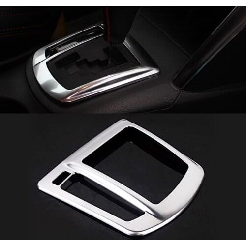 For Mazda CX5 CX-5 2013 2014 2015 2016 Accessories Shift Knob Panel Decoration Cover Trim ABS Chrome (Only Left-Handed Driving)