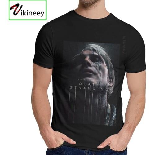 Death Stranding T-Shirt Kojima Tees Hideo Metal Gear Solid Game Tee Casual O-neck Fashionable Man Great Oversized T Shirt