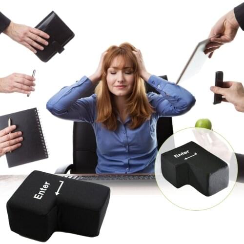 Enter Key For Nap Pillow Computer USB Super Enter Key To Vent Customer Service Programmer Decompression