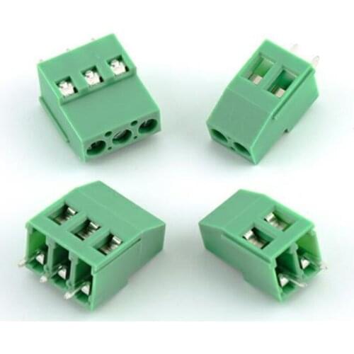 Kf129-2p / 3P terminal spacing 5.08mm 300V / 25A splicing terminal PCB terminal (2pcs)