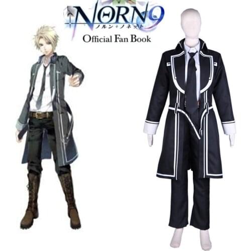 High-Q Unisex Anime Cos Norn9 Yuiga Kakeru NORN9 Var Commons NORN9 Last Era Cosplay Costumes Student Uniform Sailor suit Sets