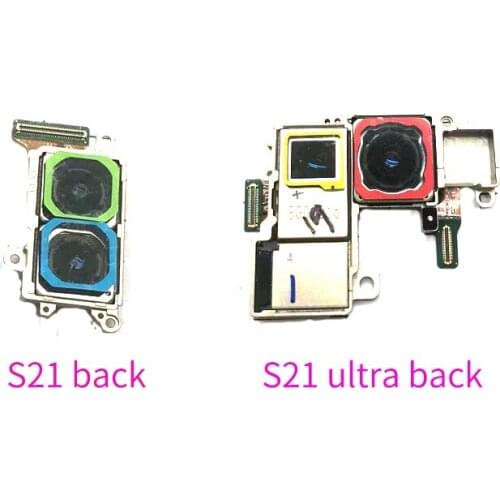 Small Front Camera Flex For Samsung Galaxy S21 Ultra S20 FE Rear Main Back Big Camera Module Flex Cable