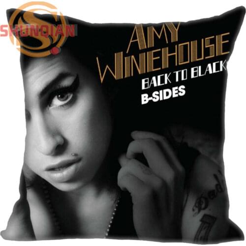New Nice Amy Winehouse Pillowcase Wedding Decorative Pillow Case Customize Gift For Pillow Cover A311&35