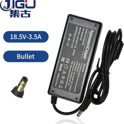 JIGU 18.5V 3.5A 65W Bullet Replacement For HP Laptop AC Charger Power Adapter Input 100-240V free shipping
